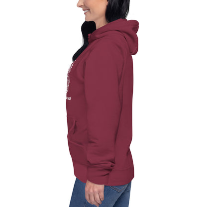 Sweat Shirt  à capuche Unisexe - Homme ou Femme - Visage Maori  - AROHA NUI