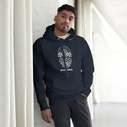 Sweat Shirt  à capuche Unisexe - Homme ou Femme - Visage Maori  - KIA ORA
