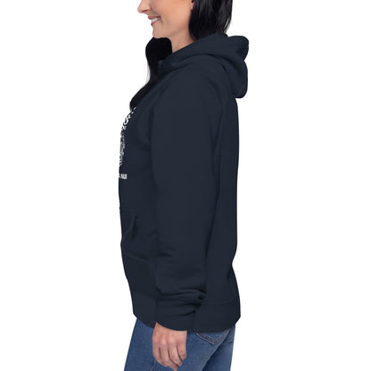 Sweat Shirt  à capuche Unisexe - Homme ou Femme - Visage Maori  - AROHA NUI