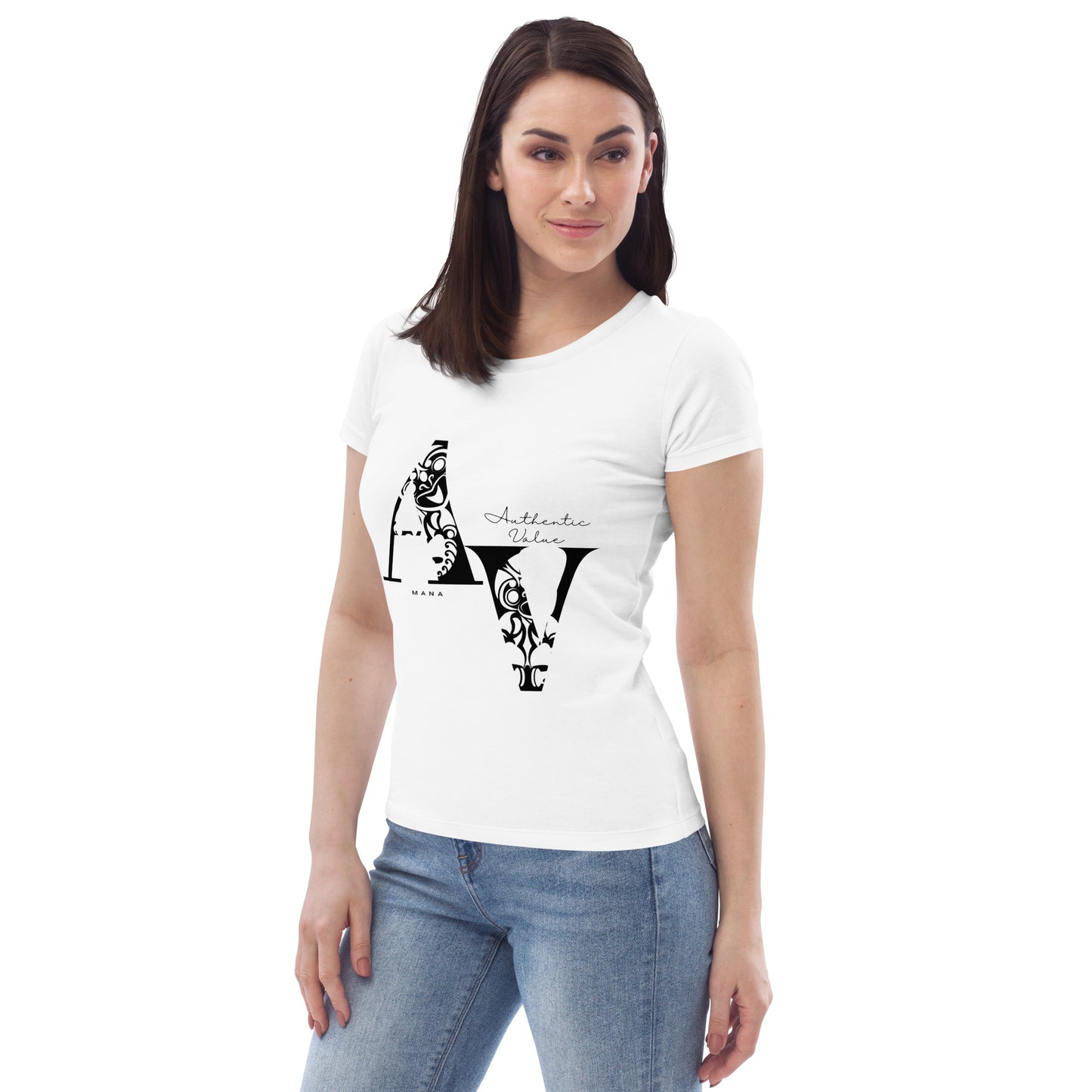 T-Shirt Moulant Femmes - Authentic Value - Maohi Pacifique